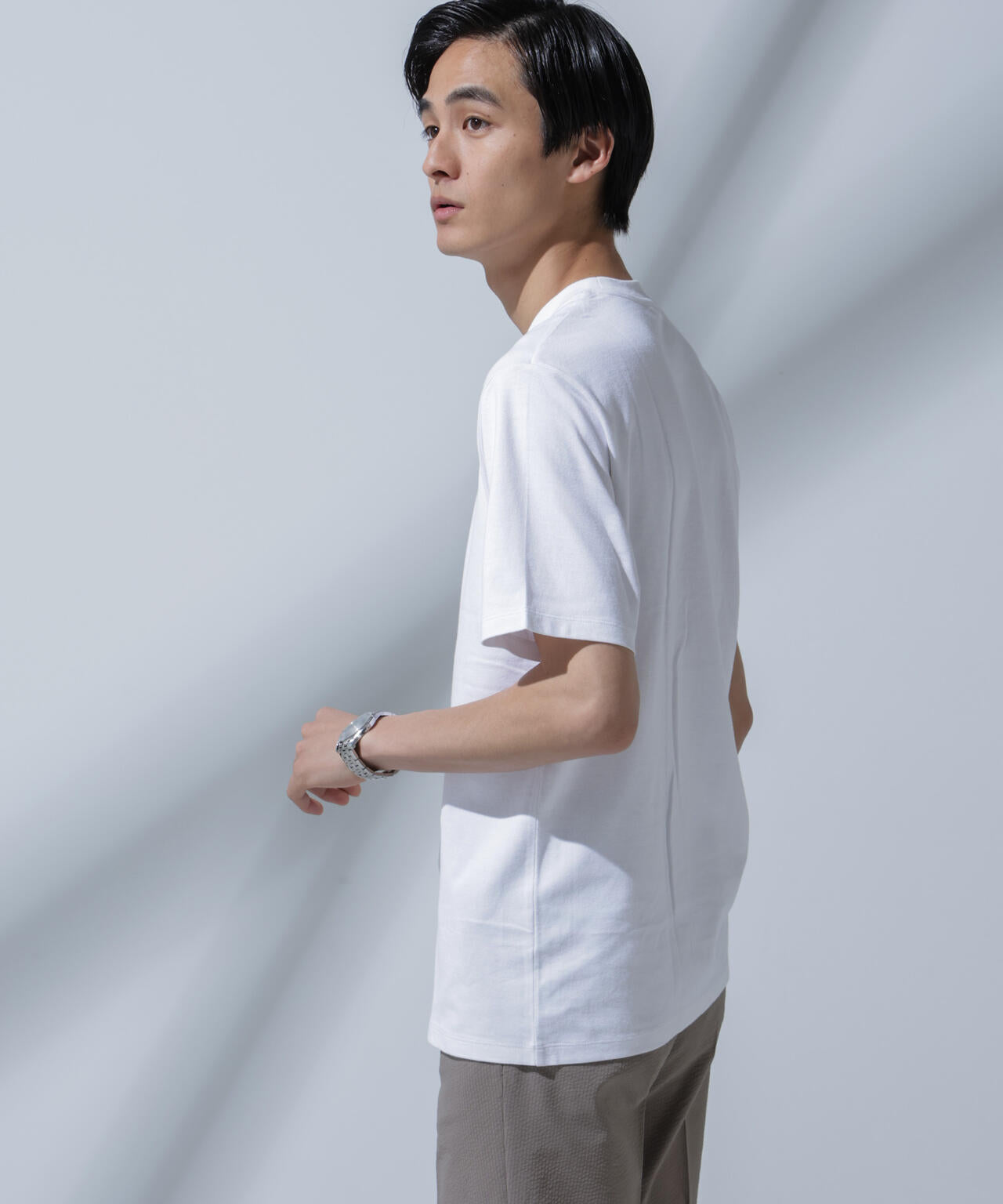 Anti Soaked(R)汗染み防止 クルーネックTシャツ