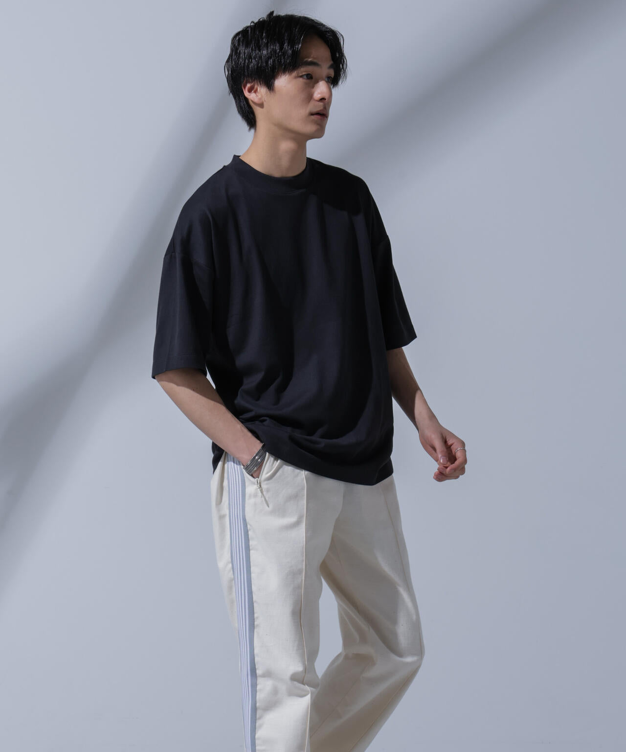 Anti Soaked(R)汗染み防止 クルーネックビッグT