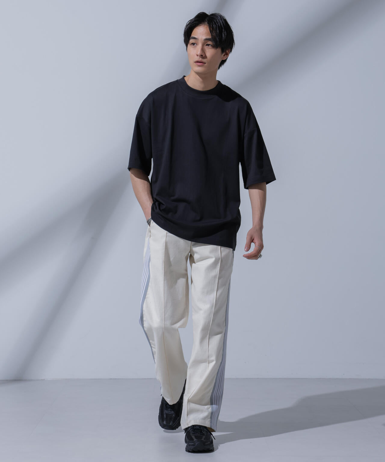 Anti Soaked(R)汗染み防止 クルーネックビッグT