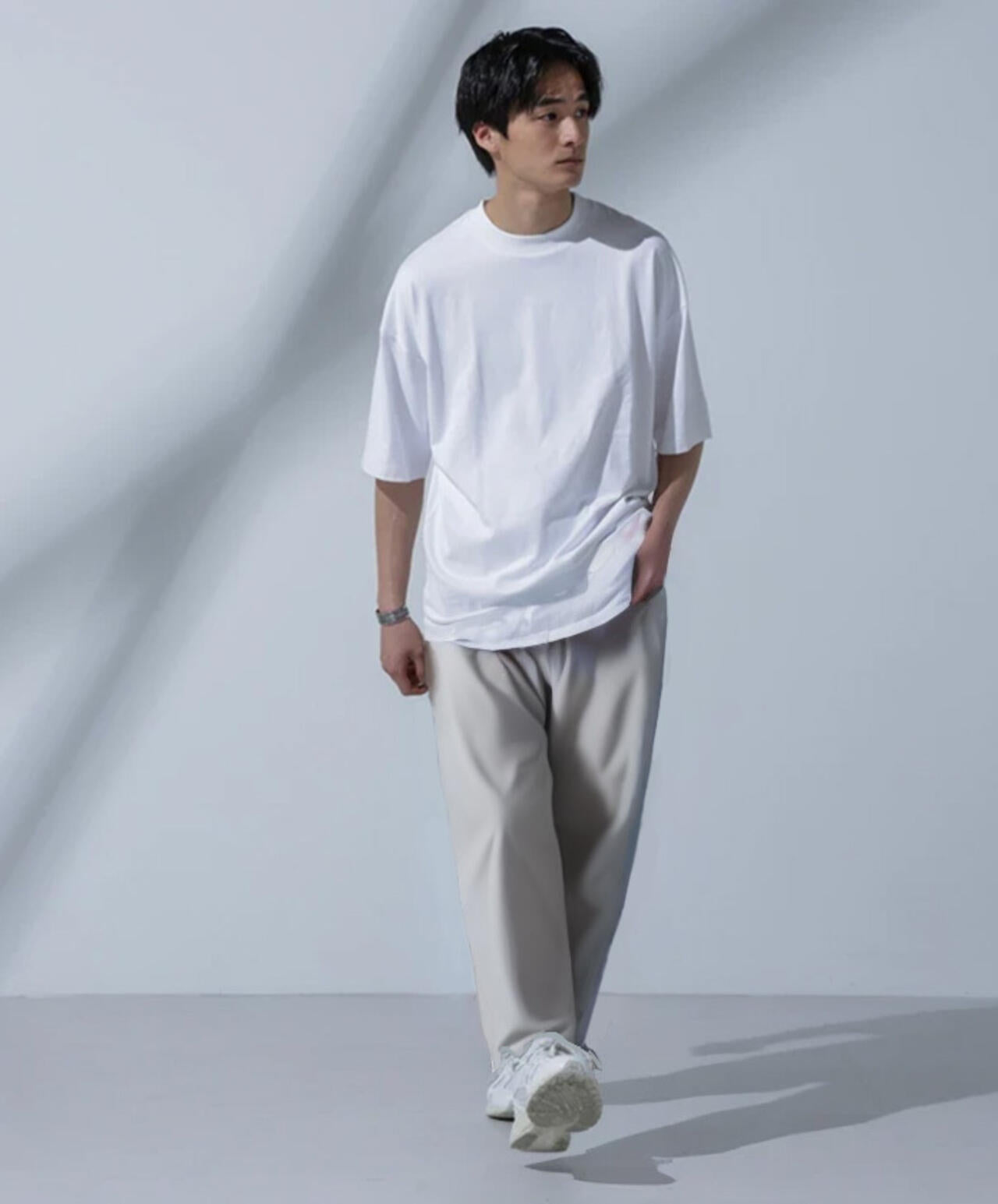 Anti Soaked(R)汗染み防止 クルーネックビッグT