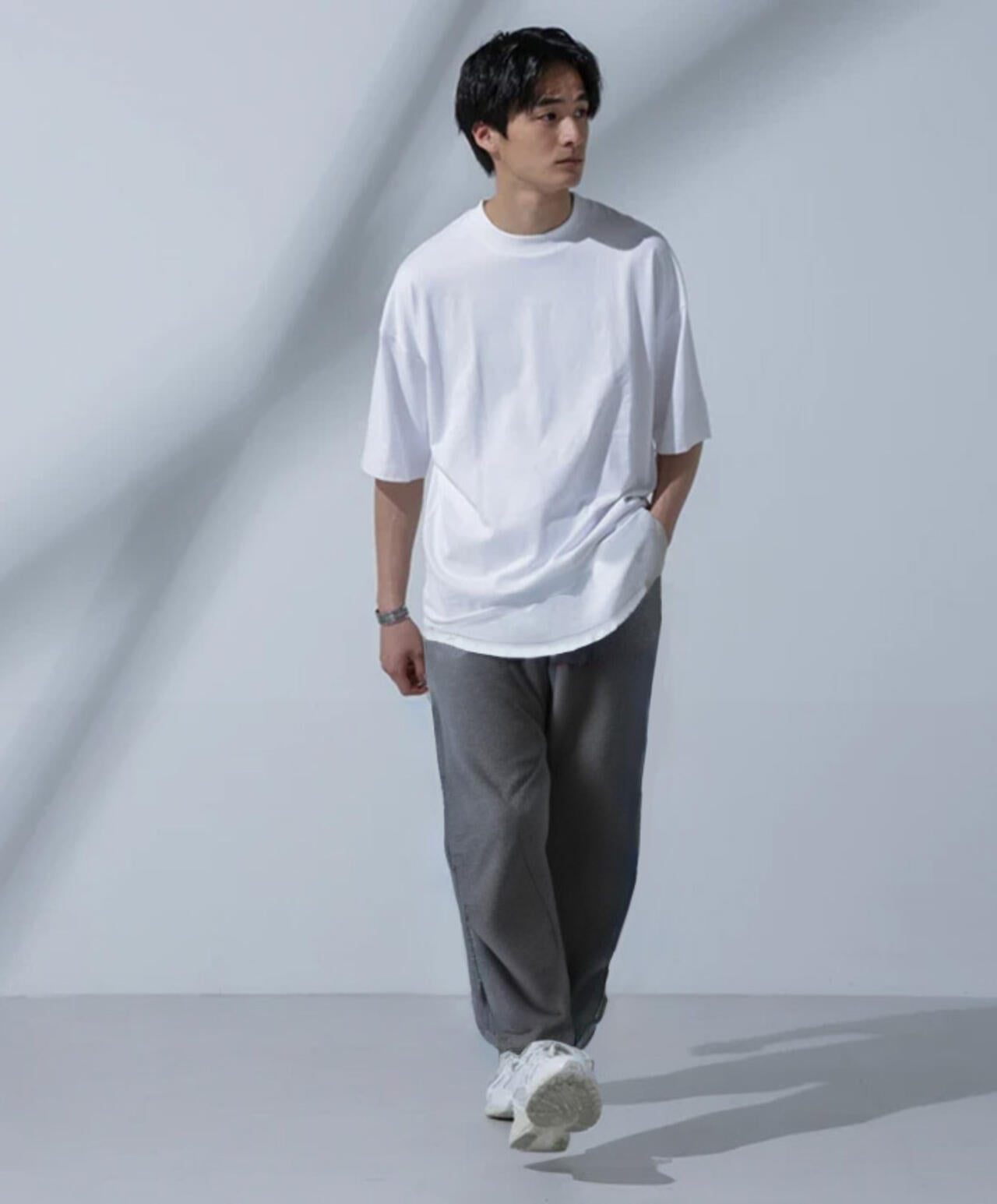 Anti Soaked(R)汗染み防止 クルーネックビッグT