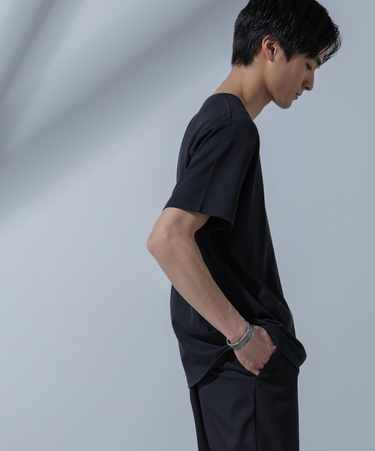 Anti Soaked(R)  汗染み防止 VネックTシャツ