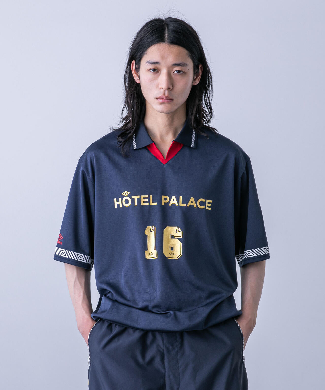 「HOTEL PALACE （オテルパラス）」UMBROゲームシャツ