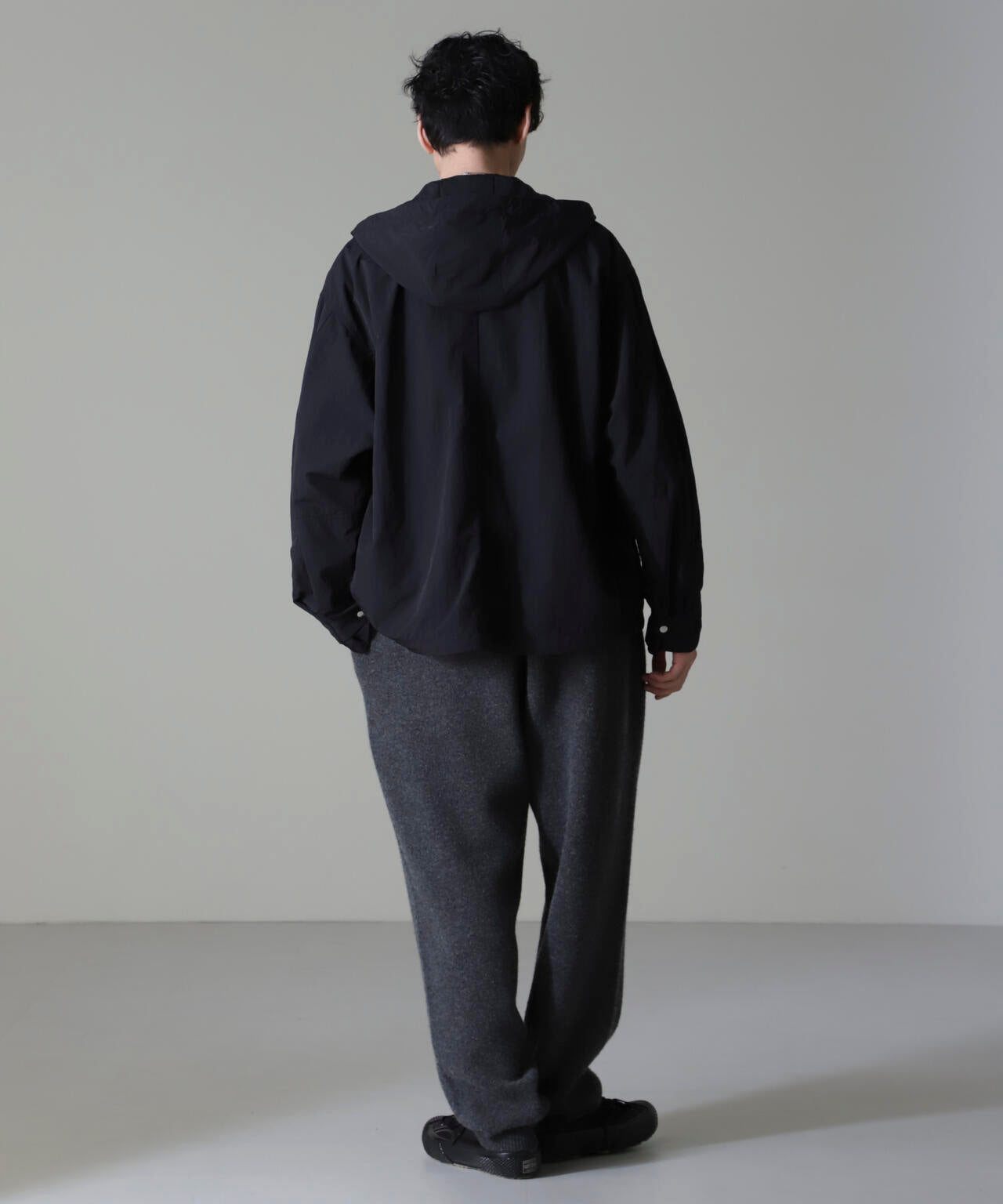 水溶性ボンディング撥水ショートモッズコート(セットアップ可)