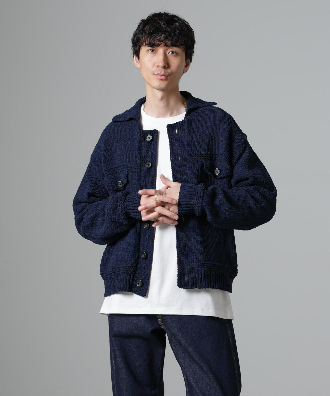 シェニールモールブルゾン