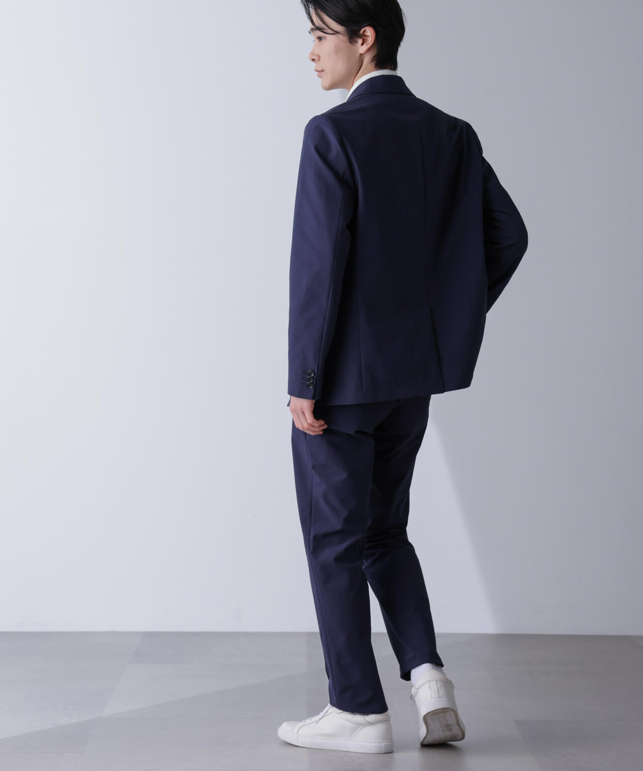 「N JACKET PREMIUM」TEXBRID(R)撥水ウラドットストレッチジャケット(セットアップ可)