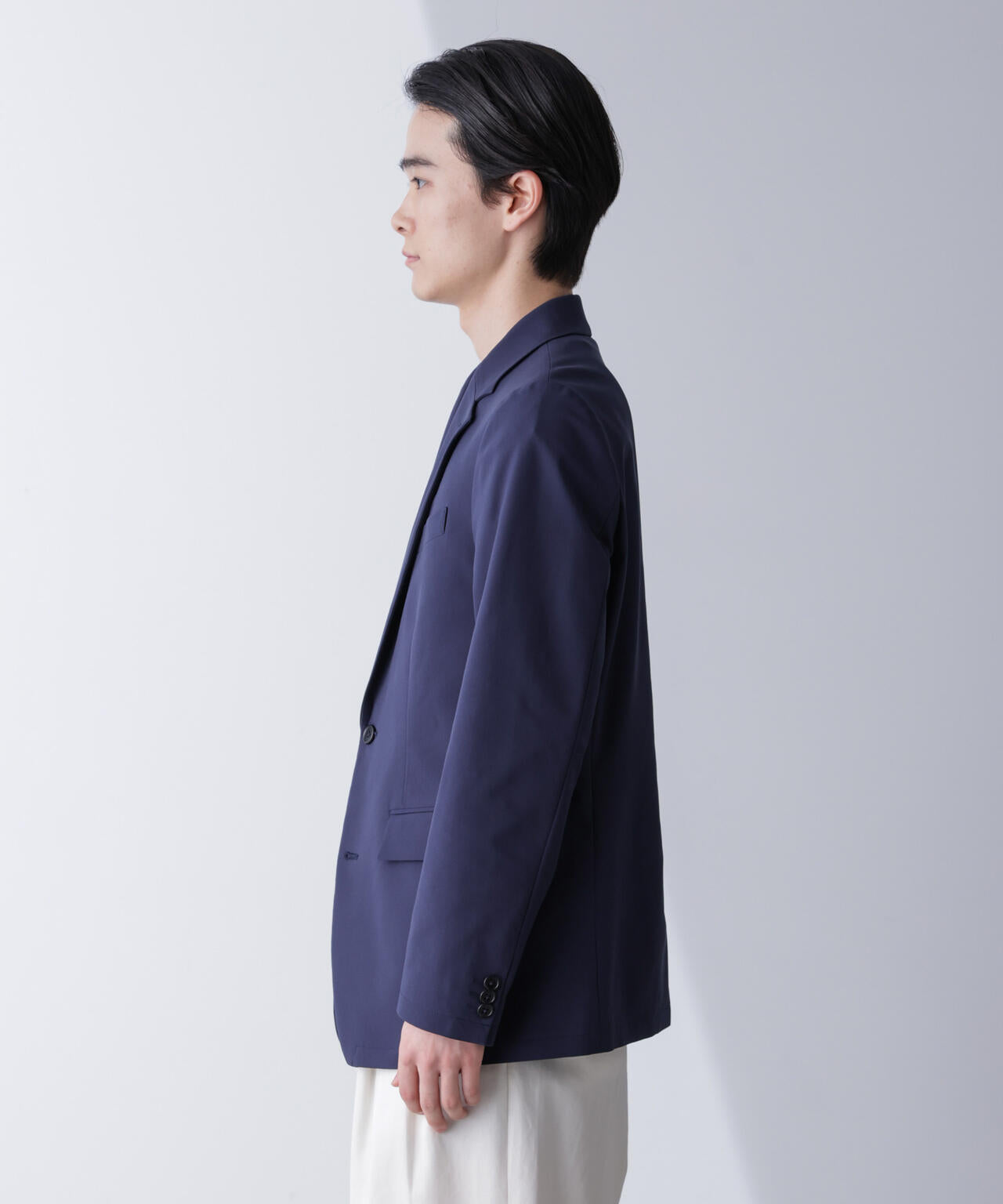 「N JACKET PREMIUM」TEXBRID(R)撥水ウラドットストレッチジャケット(セットアップ可)