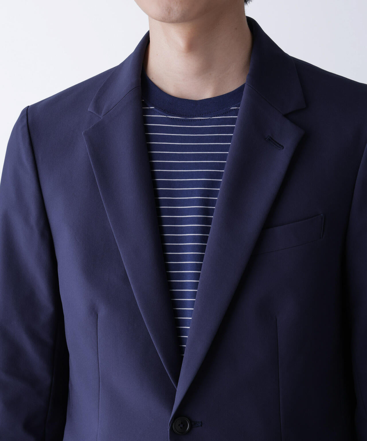 「N JACKET PREMIUM」TEXBRID(R)撥水ウラドットストレッチジャケット(セットアップ可)