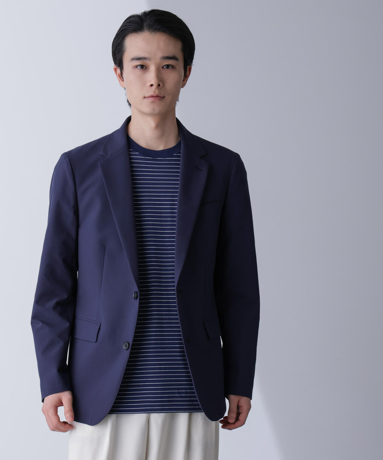 「N JACKET PREMIUM」TEXBRID(R)撥水ウラドットストレッチジャケット(セットアップ可)