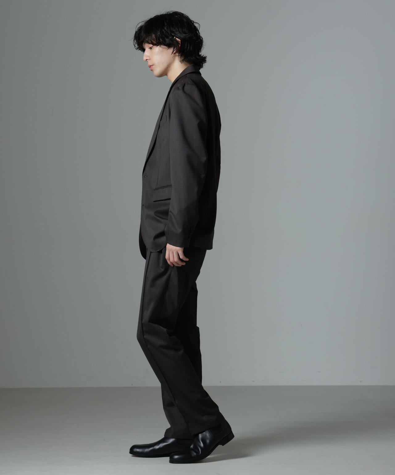 「N JACKET PREMIUM」RENU(R)T/Wシャドーチェックジャケット(セットアップ可)
