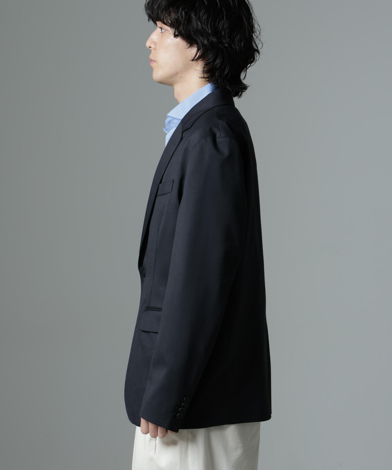 「N JACKET PREMIUM」RENU(R)T/Wシャドーチェックジャケット(セットアップ可)