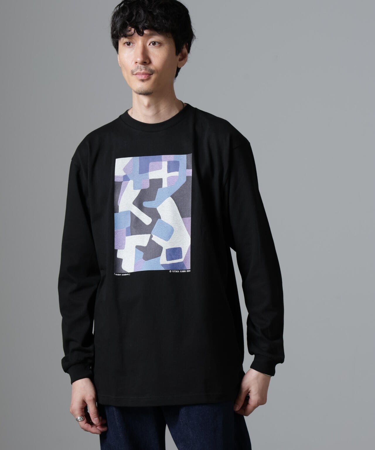 「着るアート」YUTAKA KAWAI ロングスリーブTEE