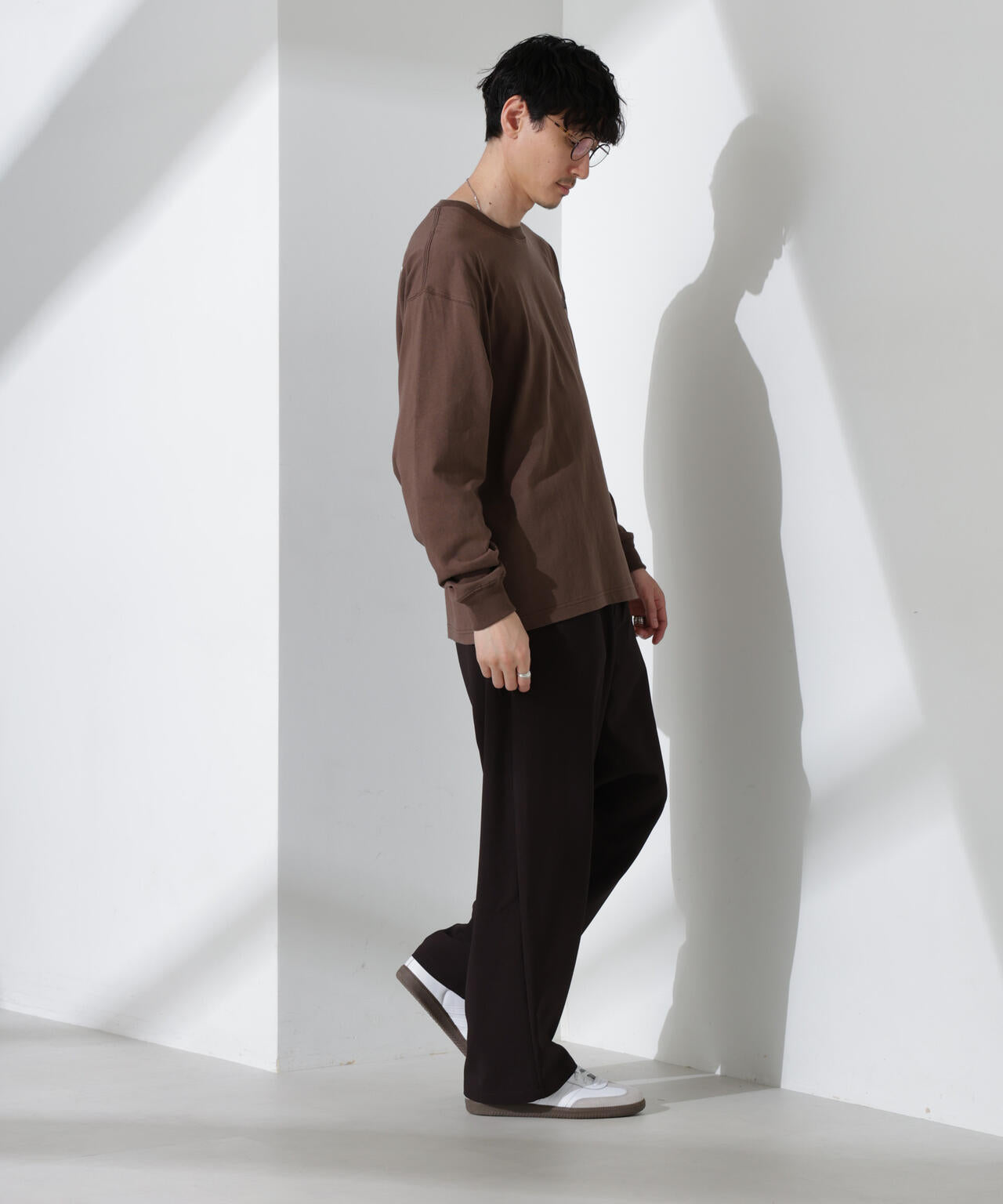 「KELTY×NANO universe」USAコットン天竺Tシャツ長袖