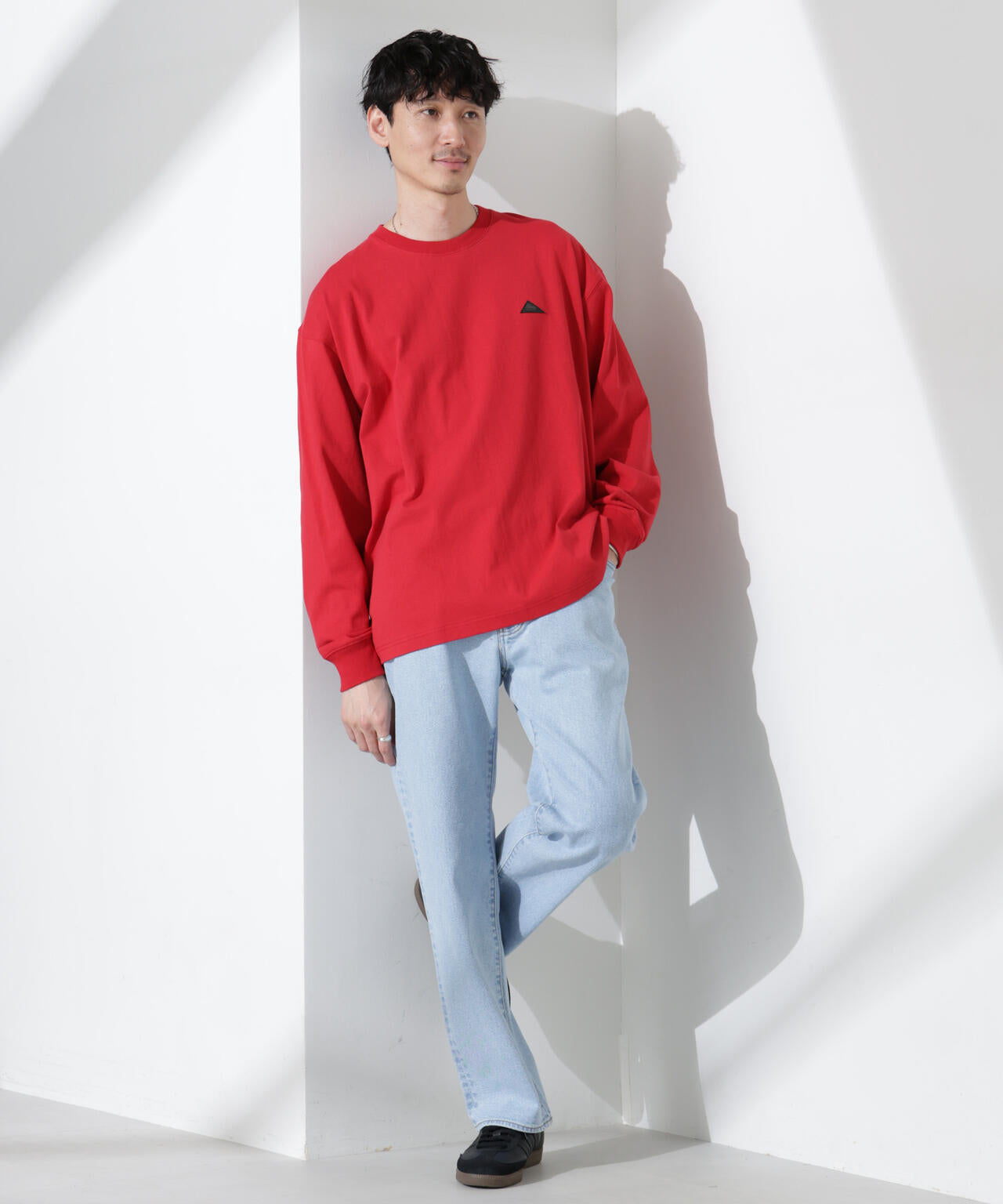 「KELTY×NANO universe」USAコットン天竺Tシャツ長袖