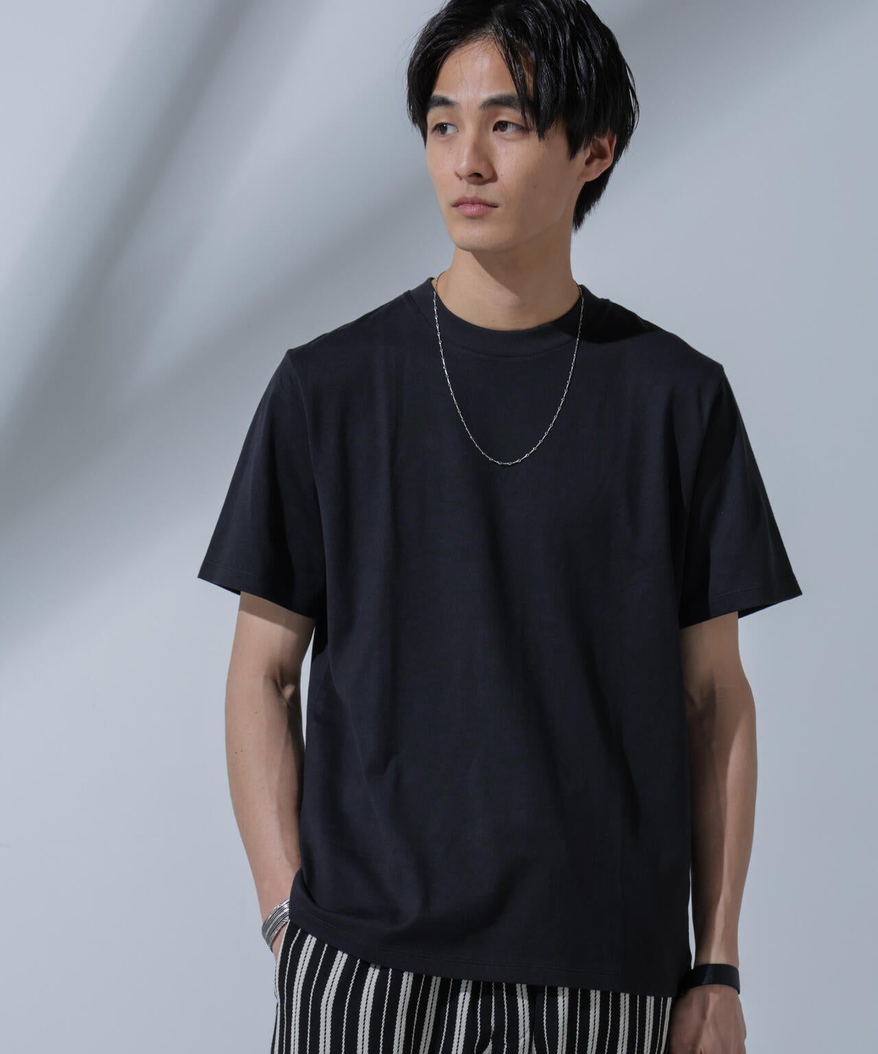 <追加生産>Anti Soaked(R) 汗染み防止 クルーネックTシャツ