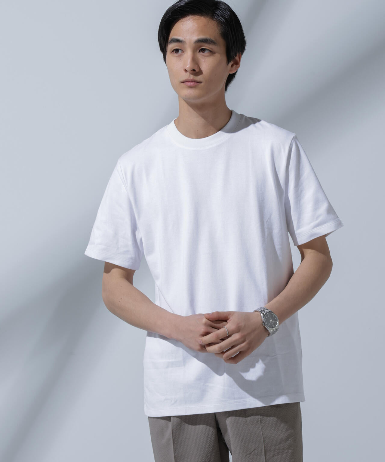 <追加生産>Anti Soaked(R) 汗染み防止 クルーネックTシャツ