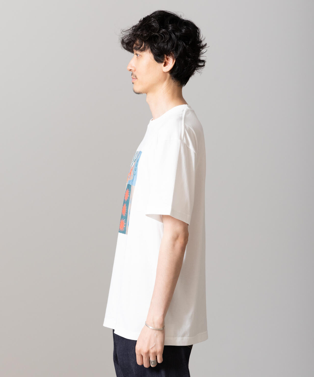 ｢Toyameg｣modern academic TILE Tシャツ
