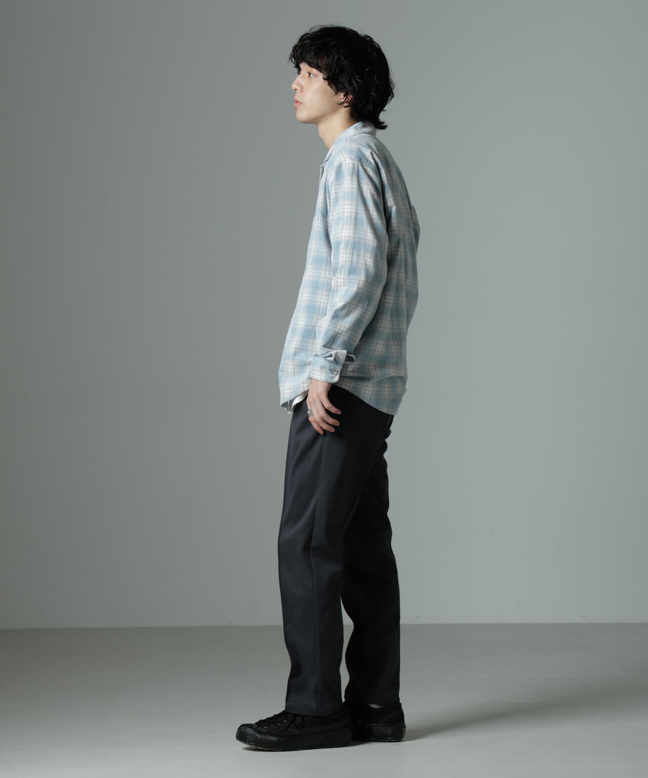 「MC」coveross(R)TECH WARM 裏起毛ツイル イージースラックス