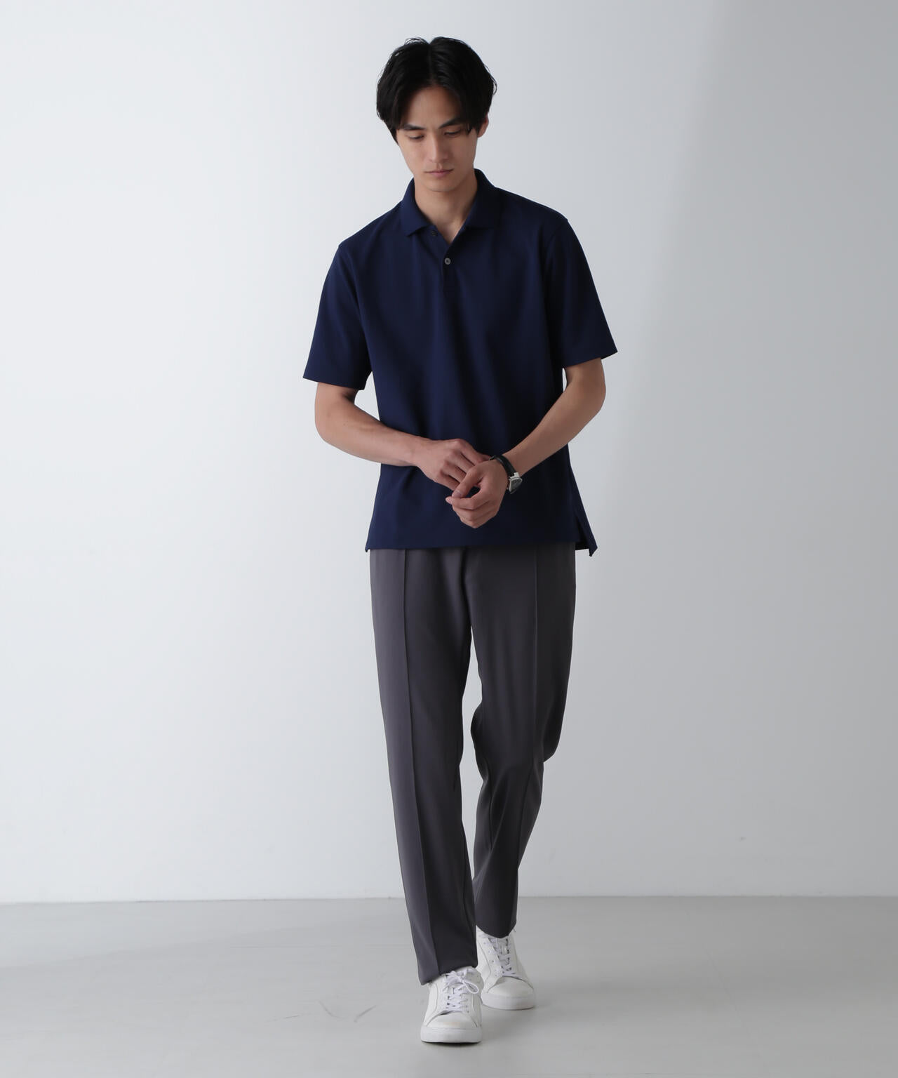 「N TROUSERS PREMIUM」AQUA RHYTHM(R)ストレッチパンツ(セットアップ可)