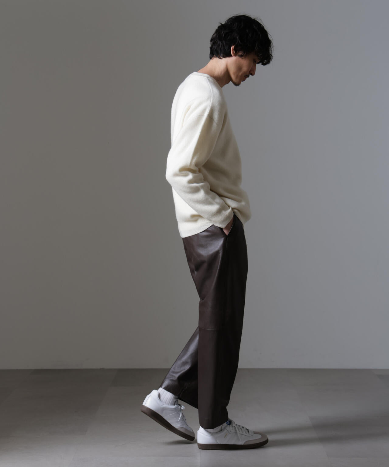 レザースラックス(セットアップ可)