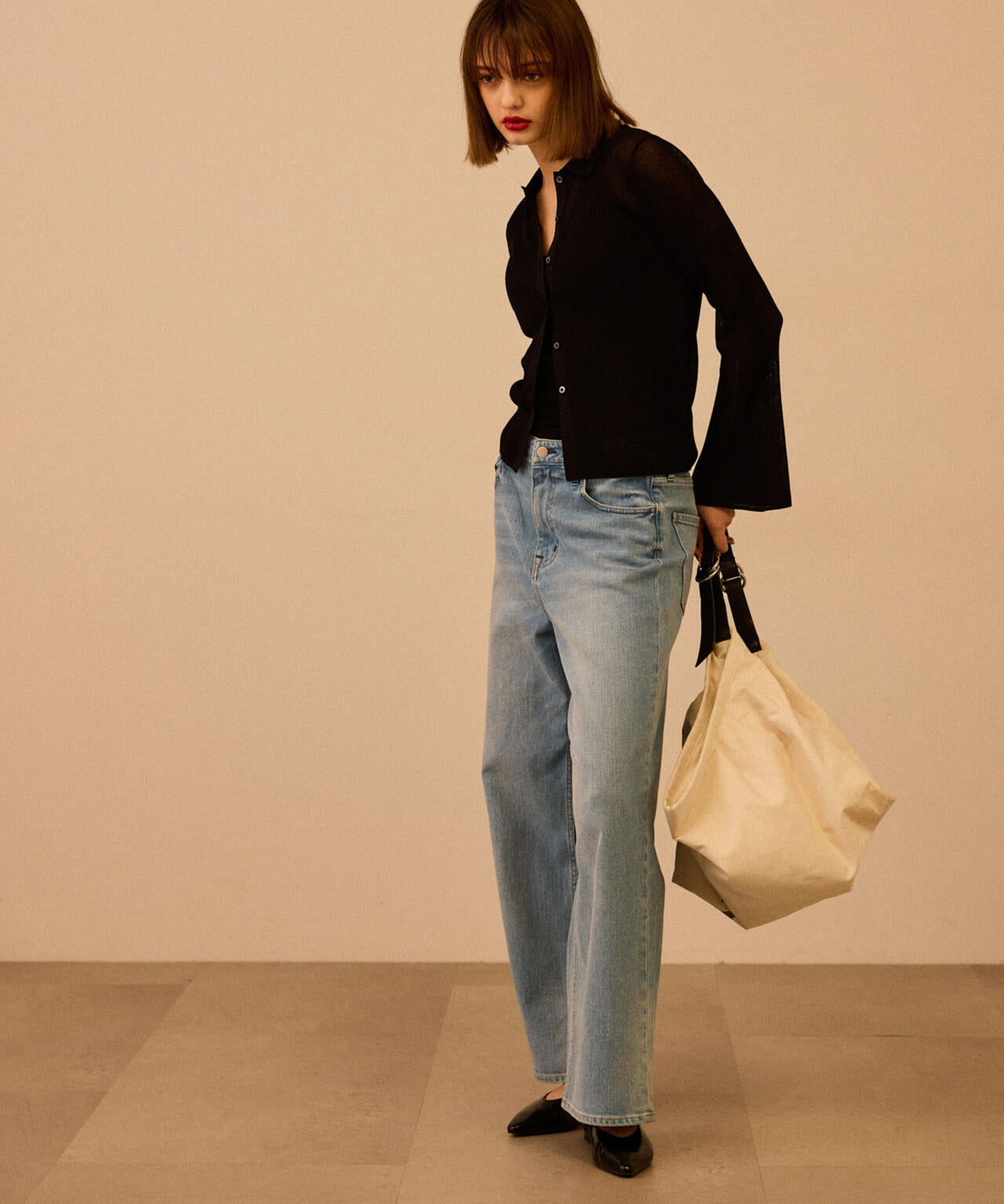 ｢tagAlong｣butterfly canvas logo M