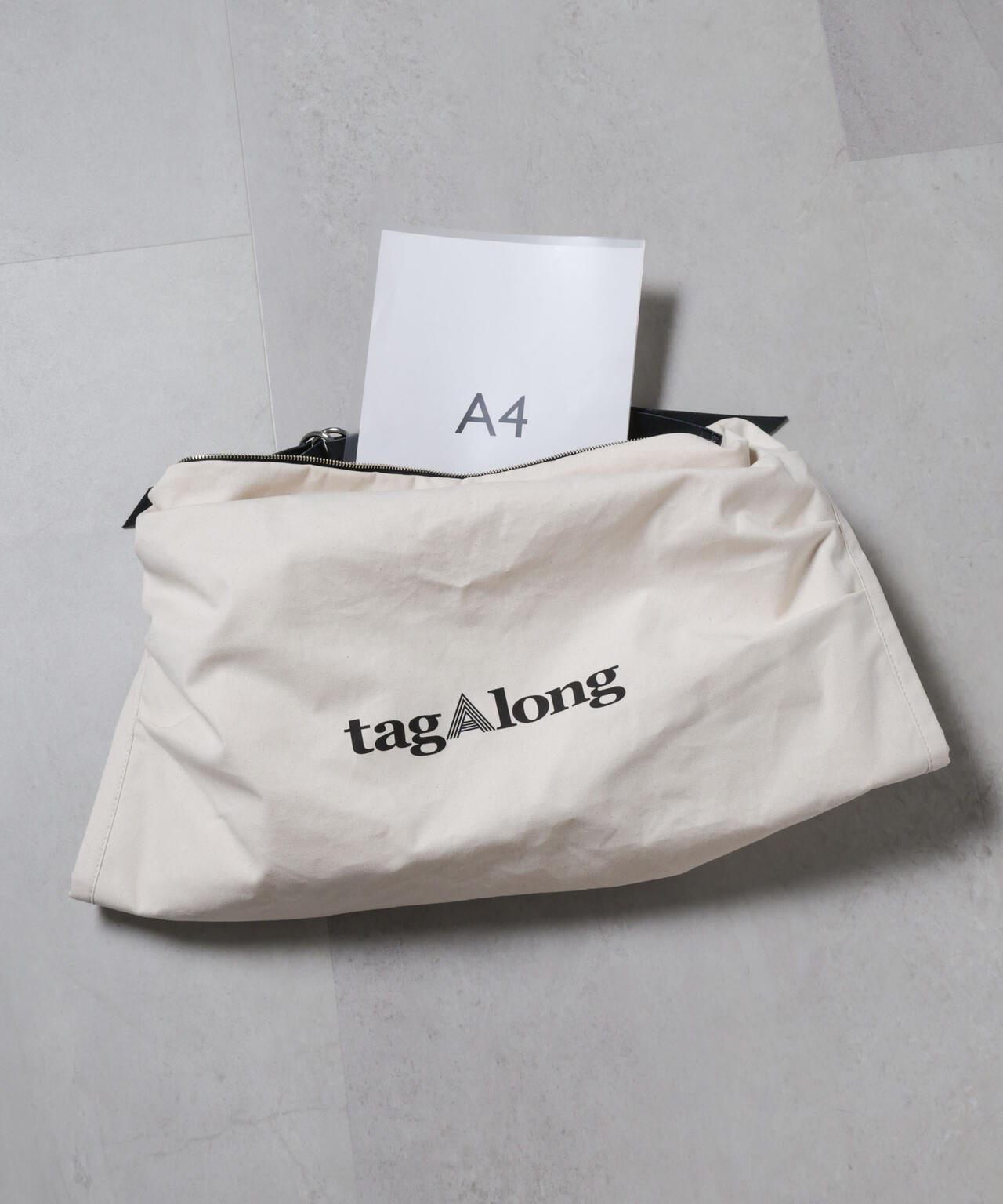 ｢tagAlong｣butterfly canvas logo M