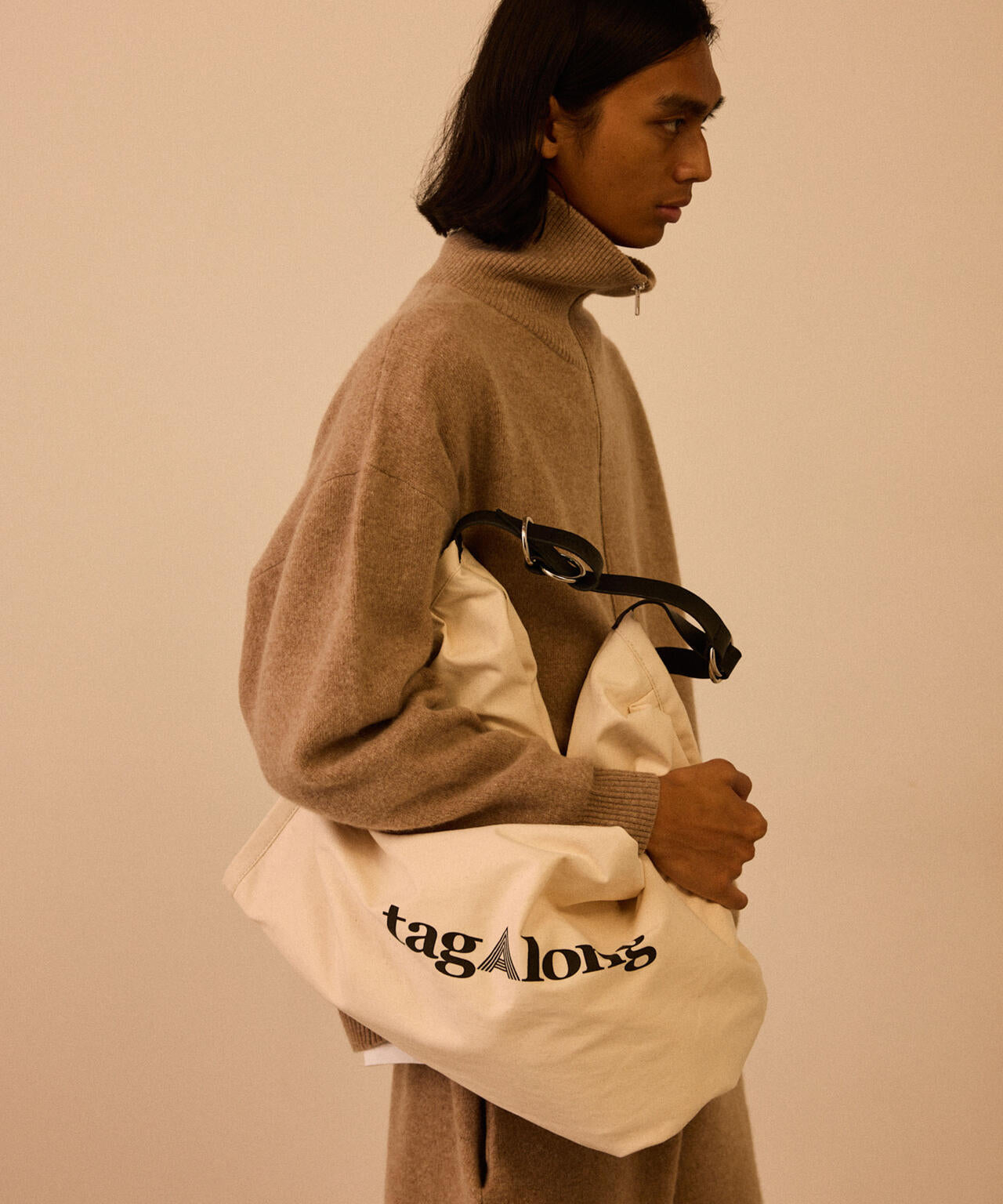 ｢tagAlong｣butterfly canvas logo M