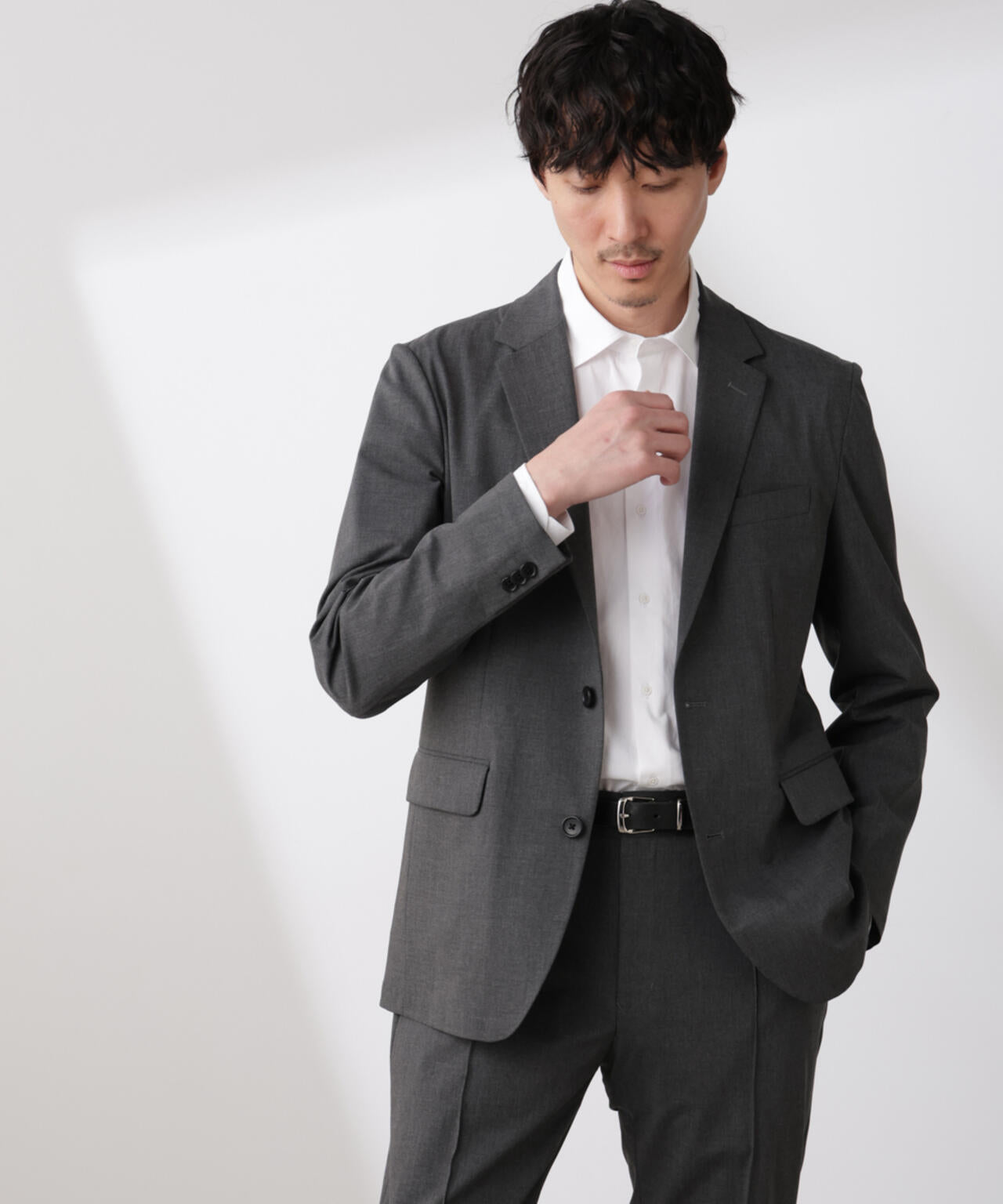 ｢N JACKET BASIC｣トロピカルストレッチジャケット（セットアップ可）