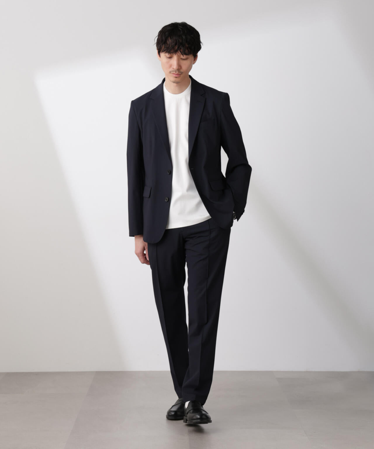 ｢N JACKET BASIC｣トロピカルストレッチジャケット（セットアップ可）