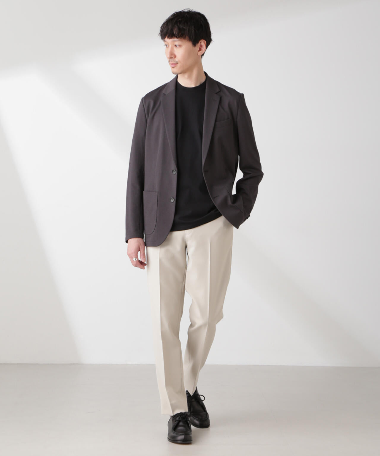「N JACKET PREMIUM」IN DRY カノコストレッチジャケット(セットアップ可)