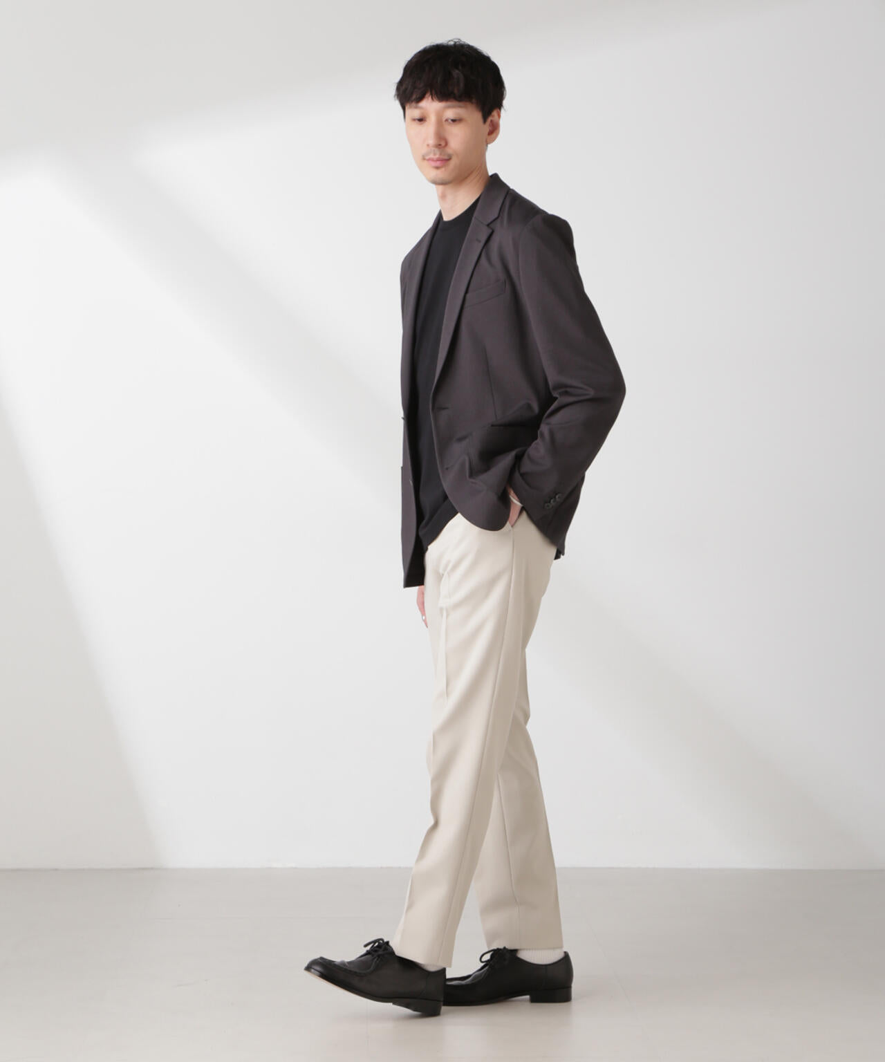 「N JACKET PREMIUM」IN DRY カノコストレッチジャケット(セットアップ可)