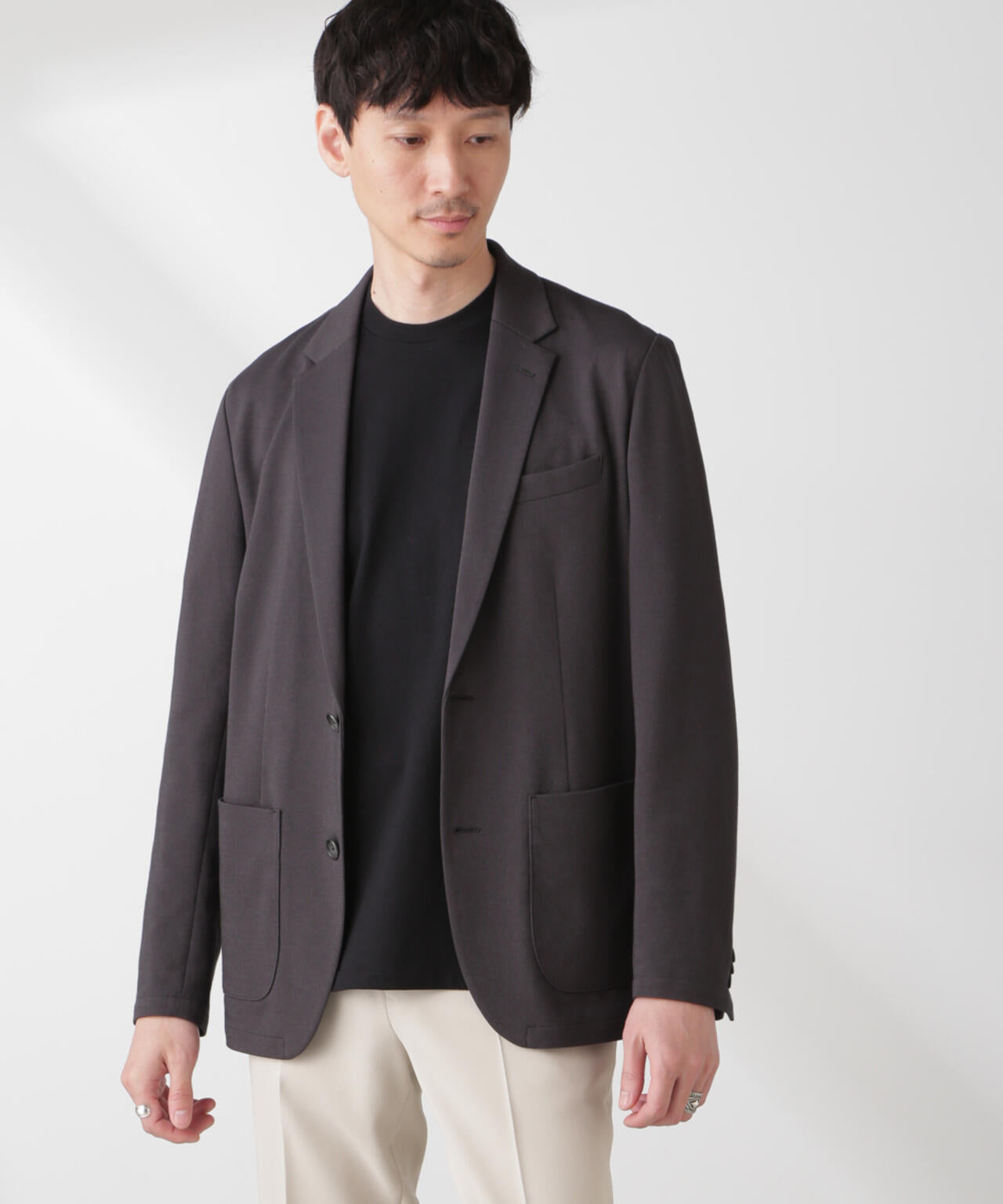 「N JACKET PREMIUM」IN DRY カノコストレッチジャケット(セットアップ可)