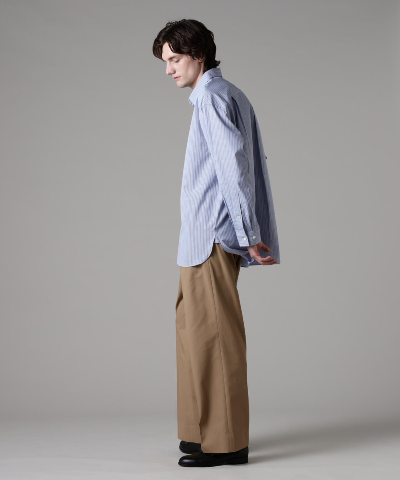 「ASSEMBLANC」TMレギュラーカラーオーバーシャツ