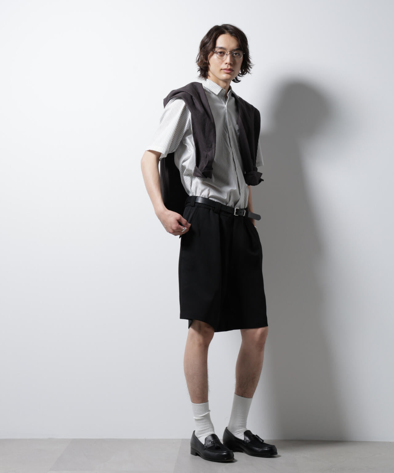「ICE FLOW LINEN」バリエーションシャツ 半袖