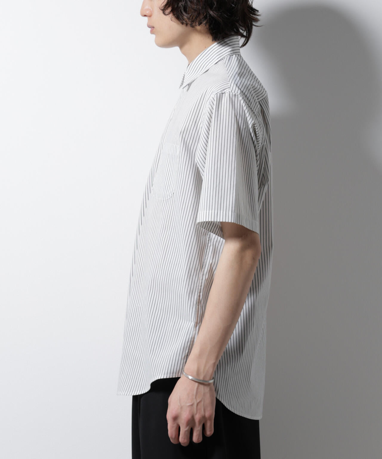 「ICE FLOW LINEN」バリエーションシャツ 半袖