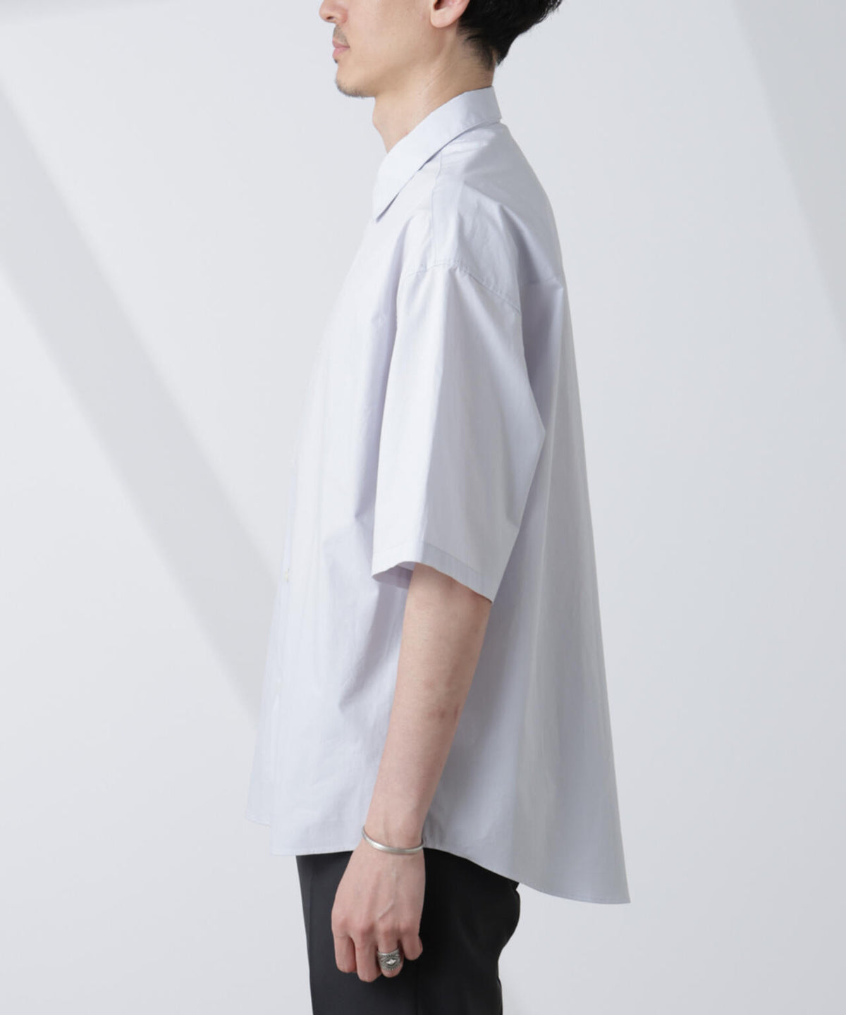 「大人のワイドシャツ」レギュラーカラー 半袖