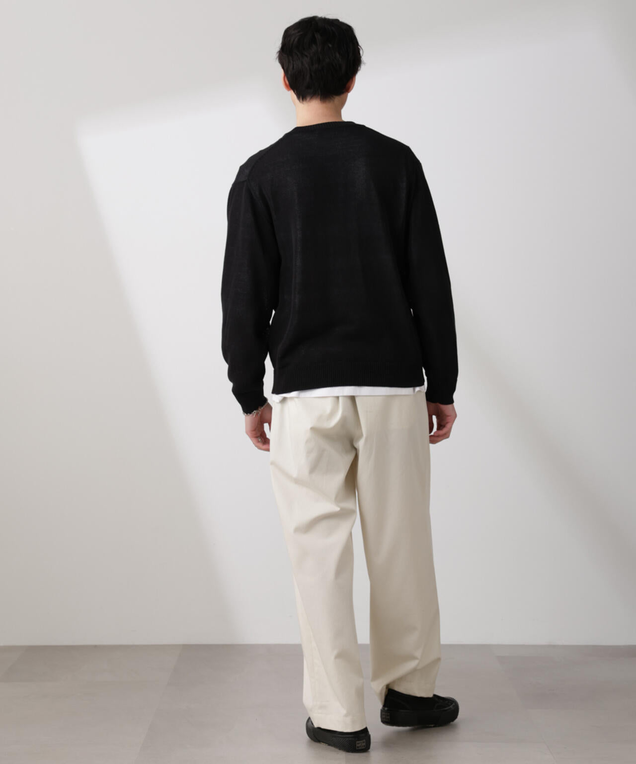 クルーネック シアーニット
