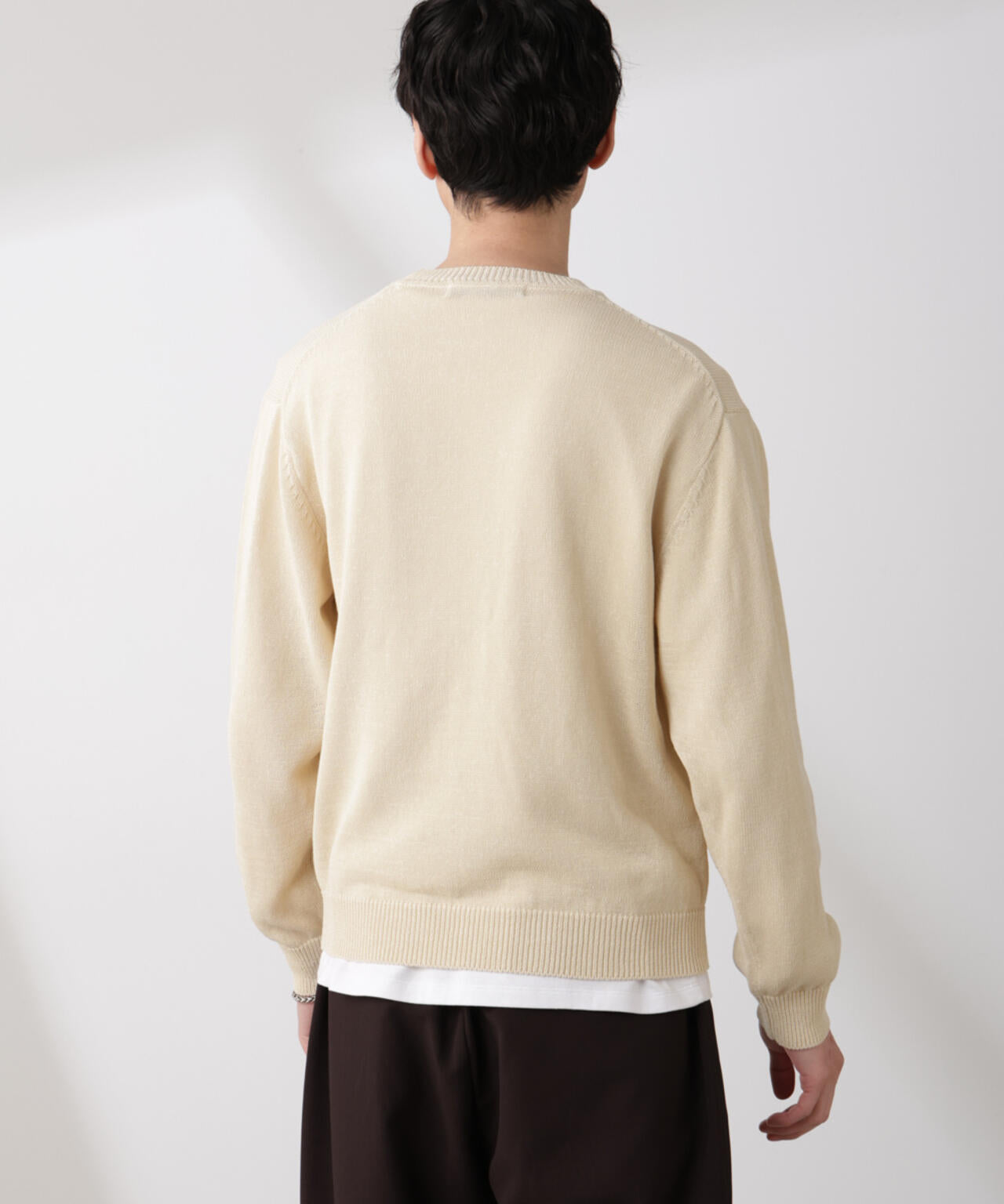 クルーネック シアーニット