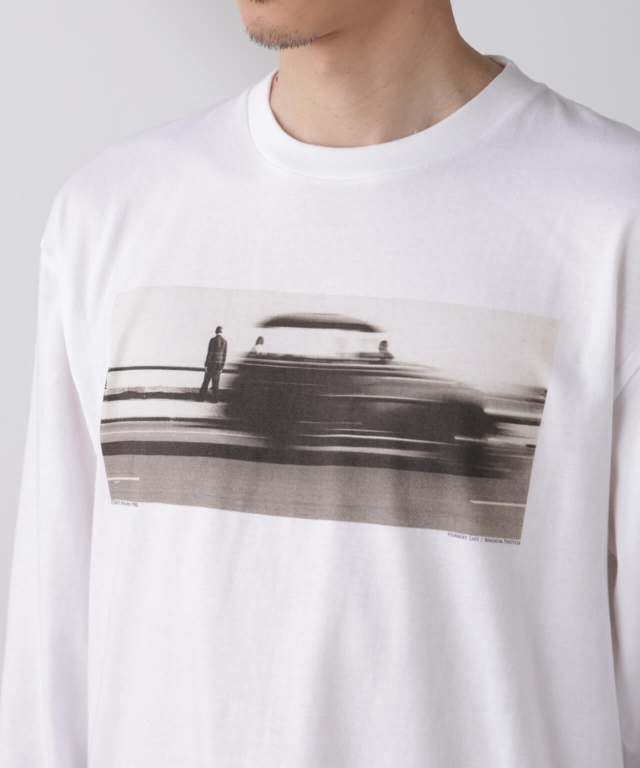 「着るアート」Herbert List/Magnum Photos Tシャツ長袖 ITALY