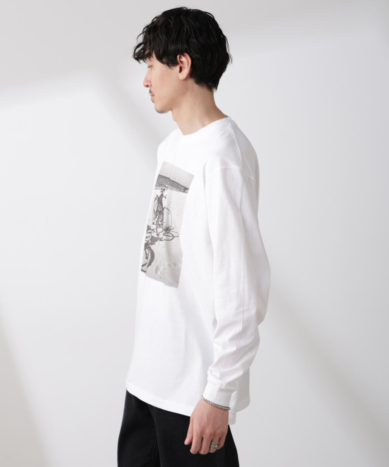 「着るアート」Herbert List/Magnum Photos Tシャツ長袖GERMANY