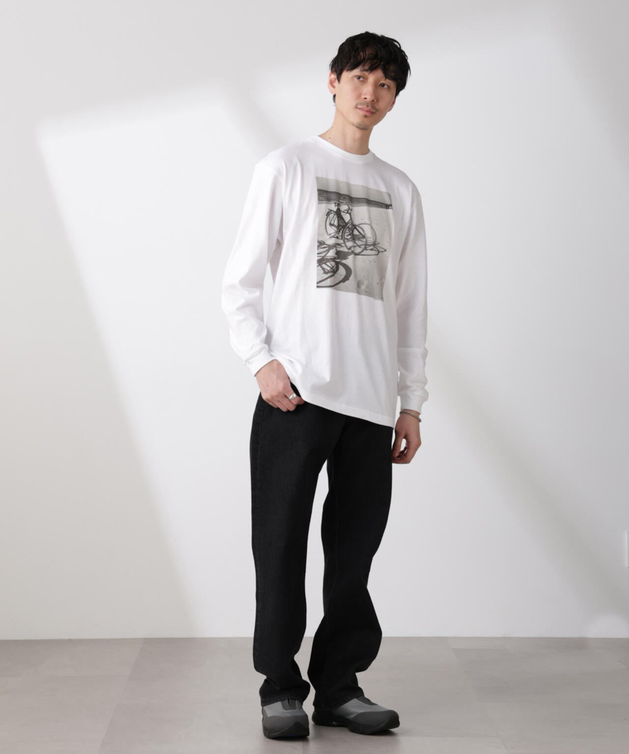 「着るアート」Herbert List/Magnum Photos Tシャツ長袖GERMANY