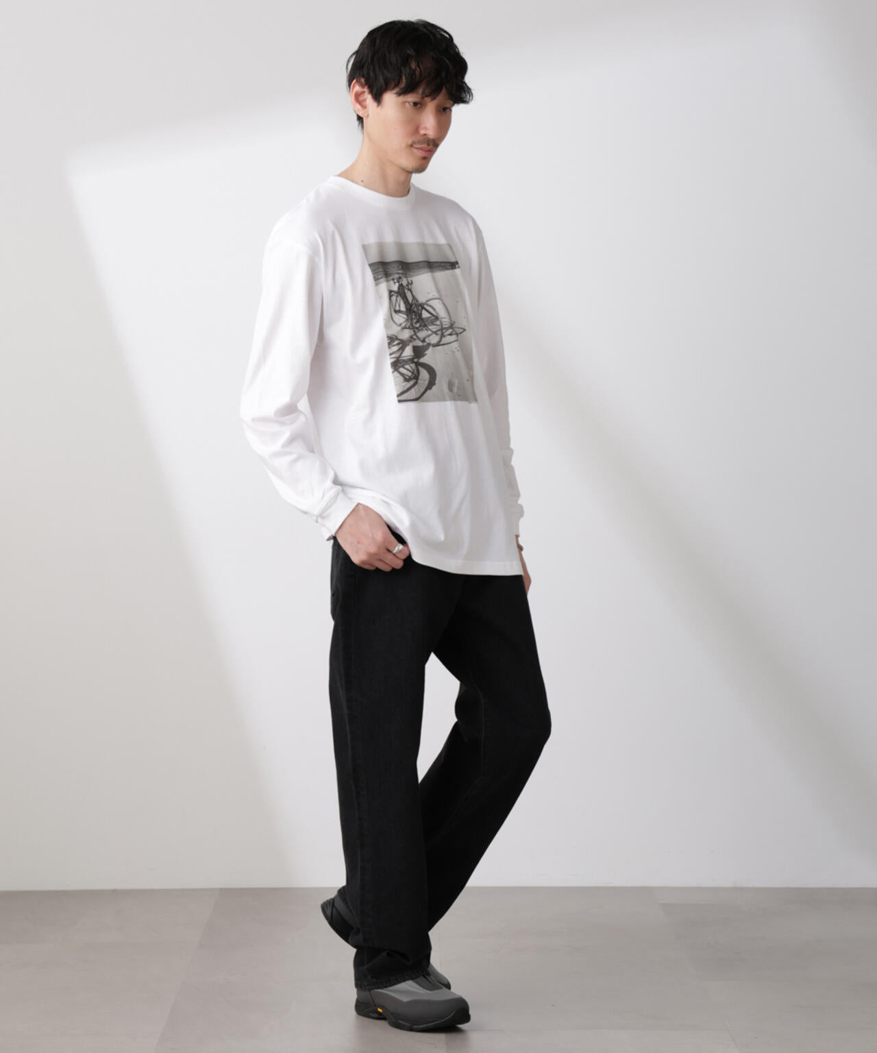 「着るアート」Herbert List/Magnum Photos Tシャツ長袖GERMANY