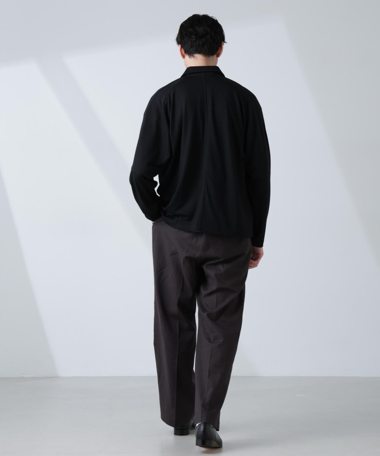 「ALL-DAYS COMFORT 100% WOOL」 ZIPプルオーバー