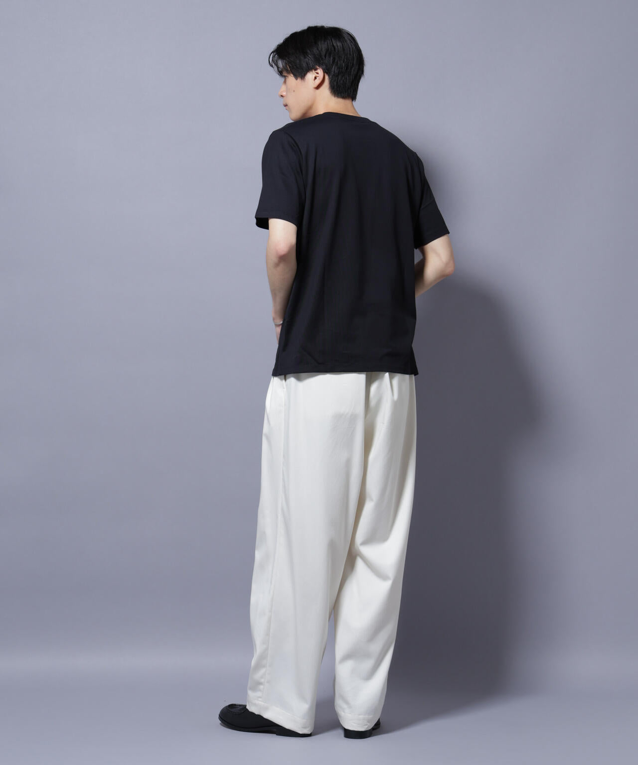 Anti Soaked(R) 汗染み防止 クルーネック レギュラーシルエットTシャツ