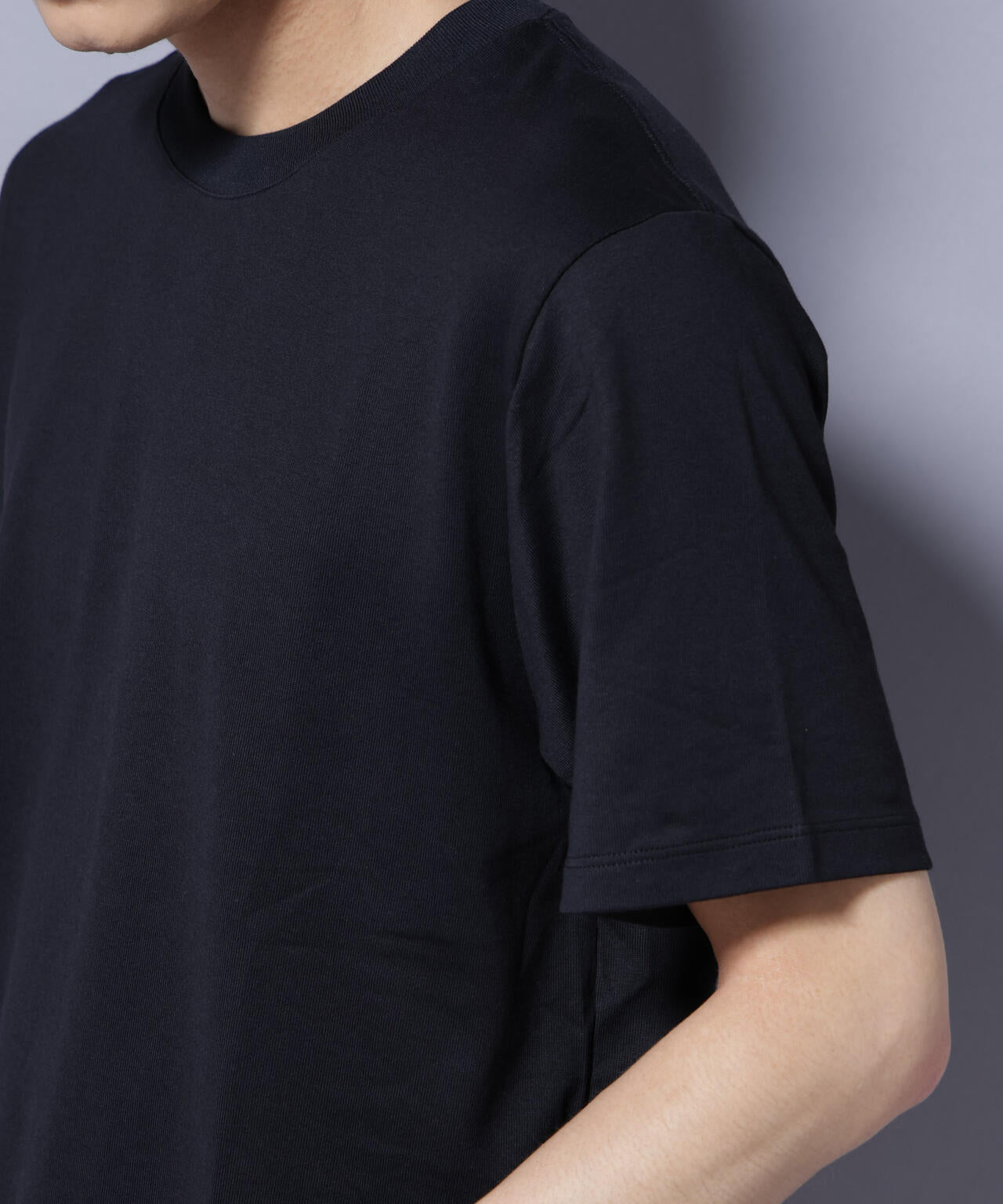 Anti Soaked(R) 汗染み防止 クルーネック レギュラーシルエットTシャツ