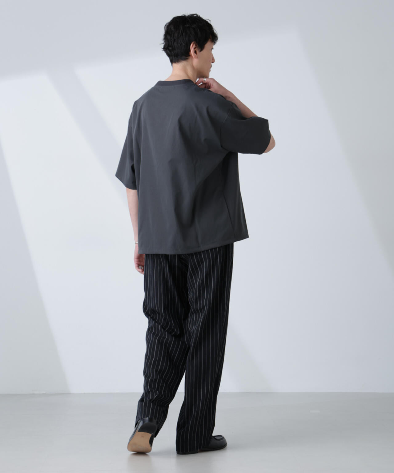 ストレッチファブリックバルーンTシャツ