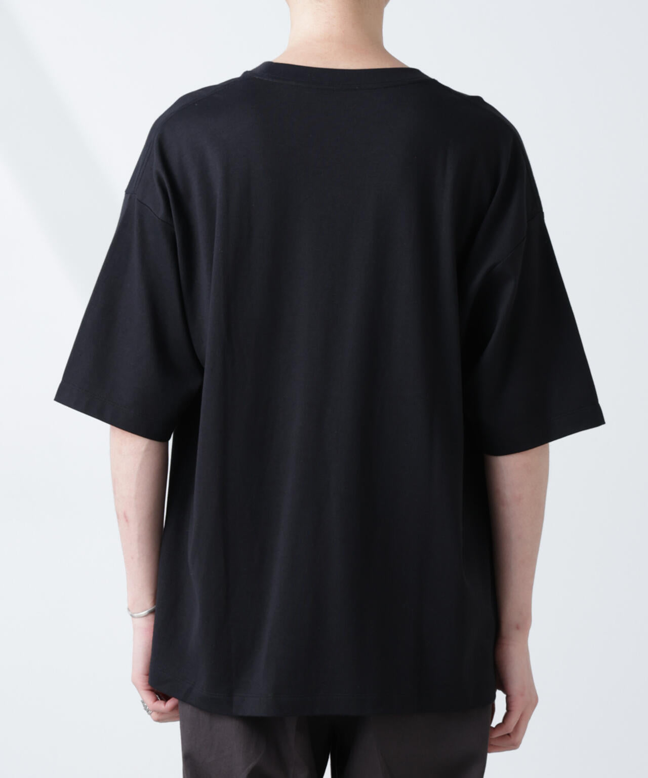 WEB限定/Anti Soaked(R)  汗染み防止 クルーネック ビッグシルエットTシャツ