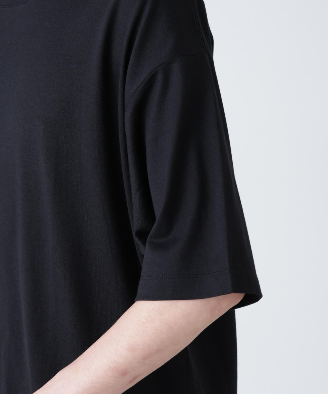 WEB限定/Anti Soaked(R)  汗染み防止 クルーネック ビッグシルエットTシャツ