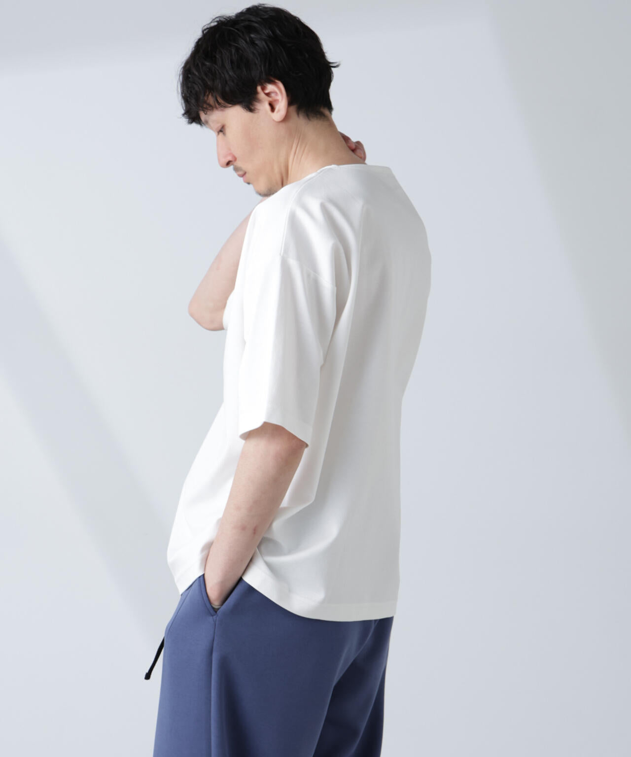 「NJ/CLUB」モクロディ ボートネック ビッグＴシャツ