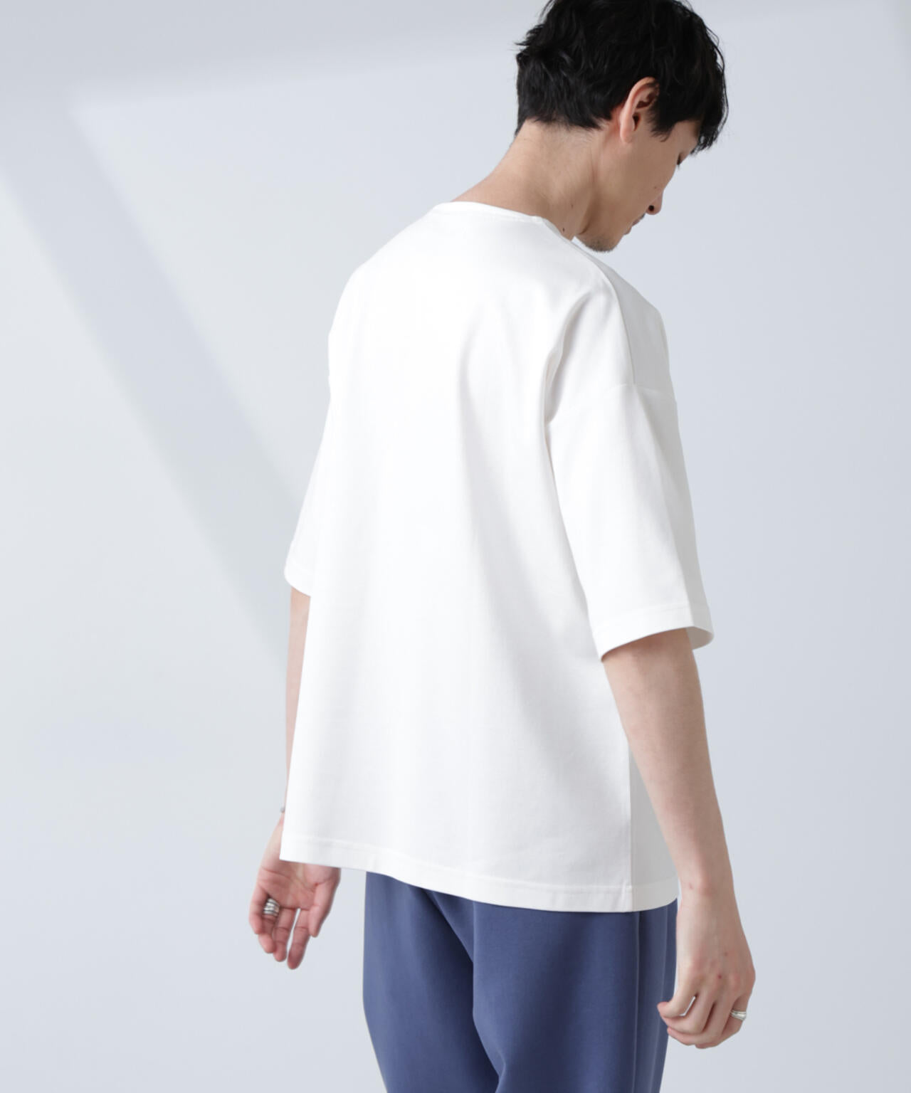 「NJ/CLUB」モクロディ ボートネック ビッグＴシャツ
